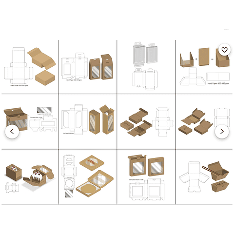 Arquivos Caixinhas em Geral Formatos Diversos