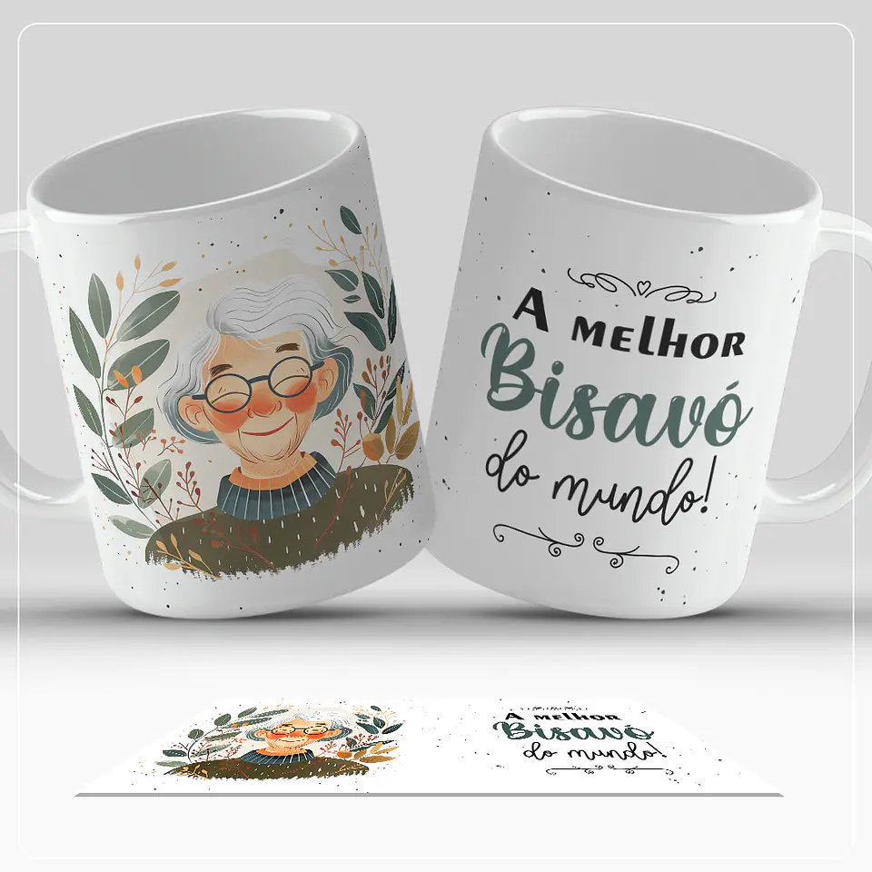 15 Artes Caneca Dia dos Avós Arquivo em Png 6