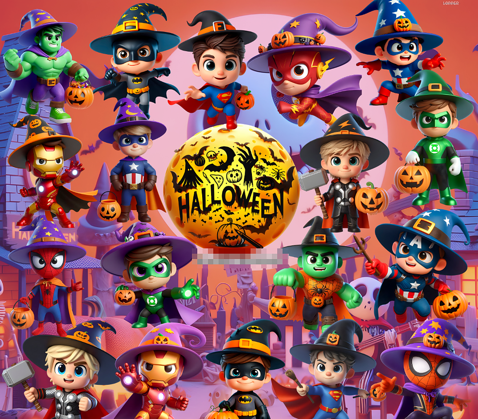 26 Artes Caneca Mais Kit Digital Halloween Arquivo em Jpg 7