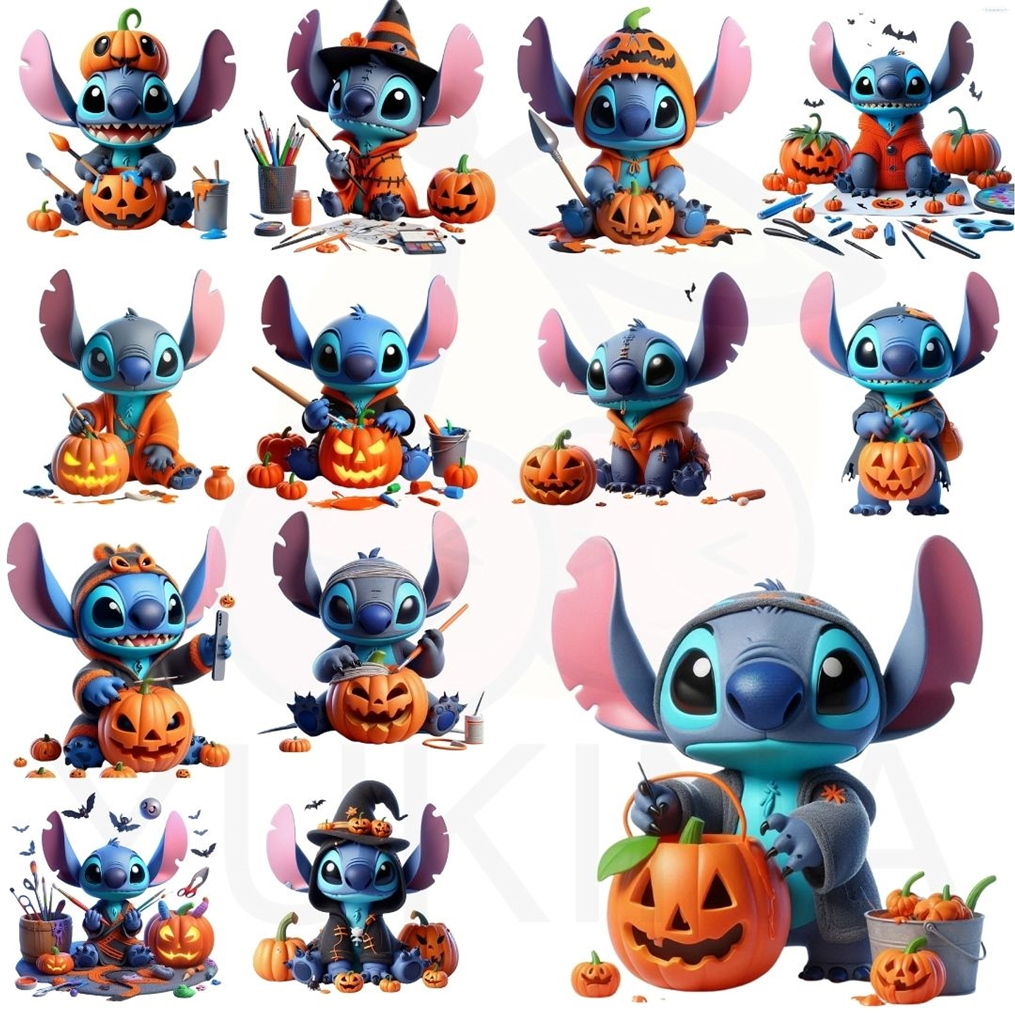 26 Artes Caneca Mais Kit Digital Halloween Arquivo em Jpg 8