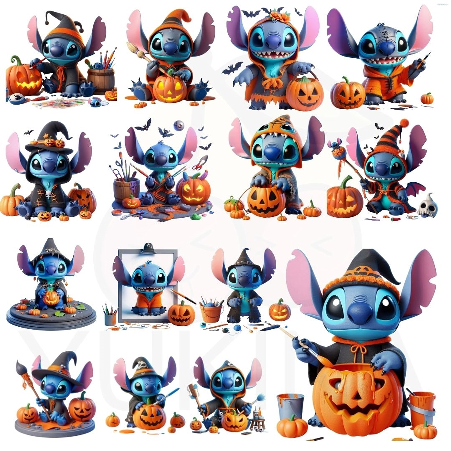 26 Artes Caneca Mais Kit Digital Halloween Arquivo em Jpg 11