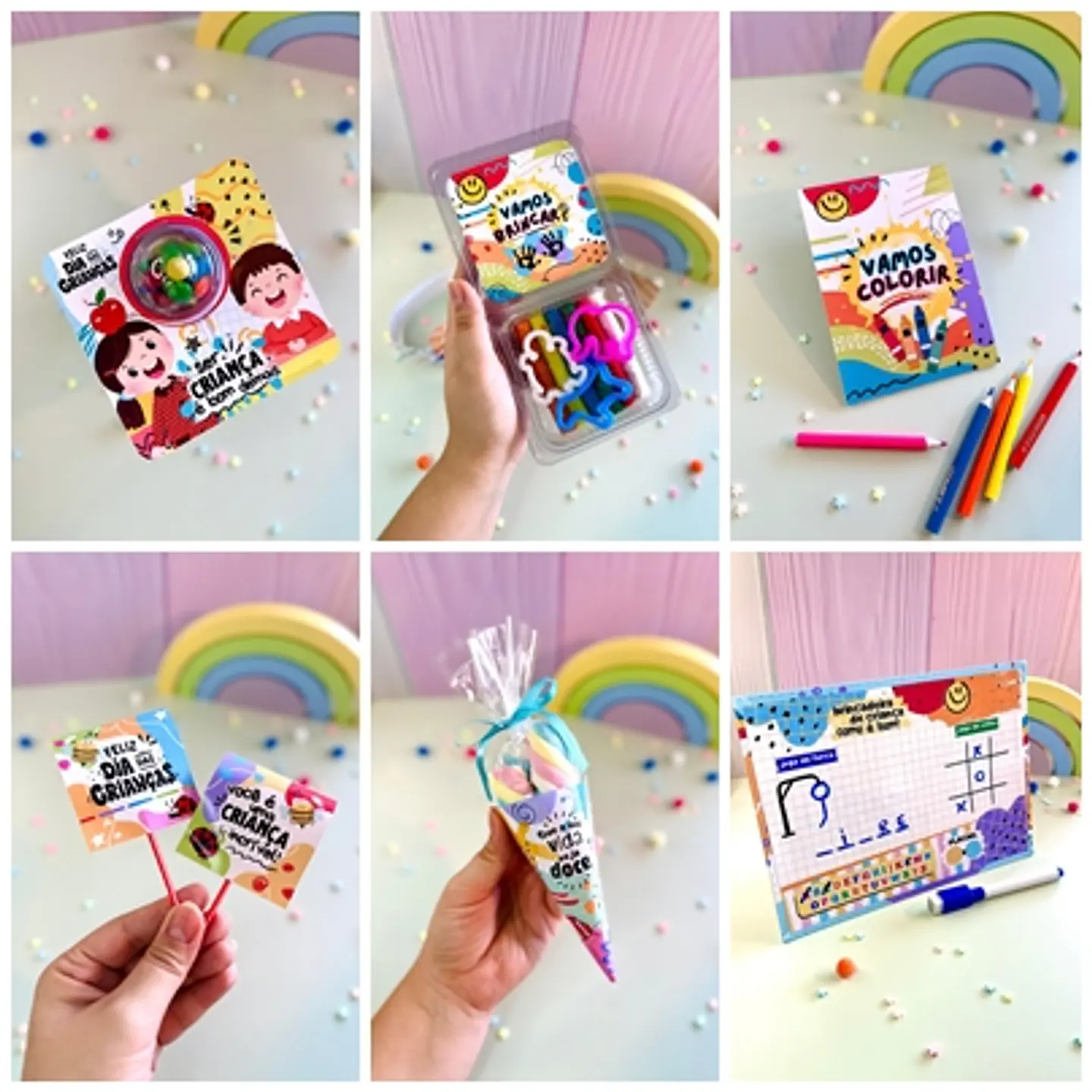 Arquivos de Corte Dia das Crianças Completo em Pdf  5