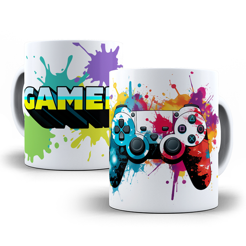 7 Artes para Canecas Gamer Arquivo em Jpg   1