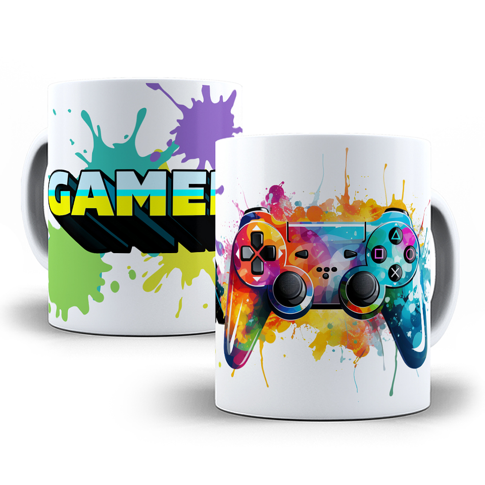 7 Artes para Canecas Gamer Arquivo em Jpg   2