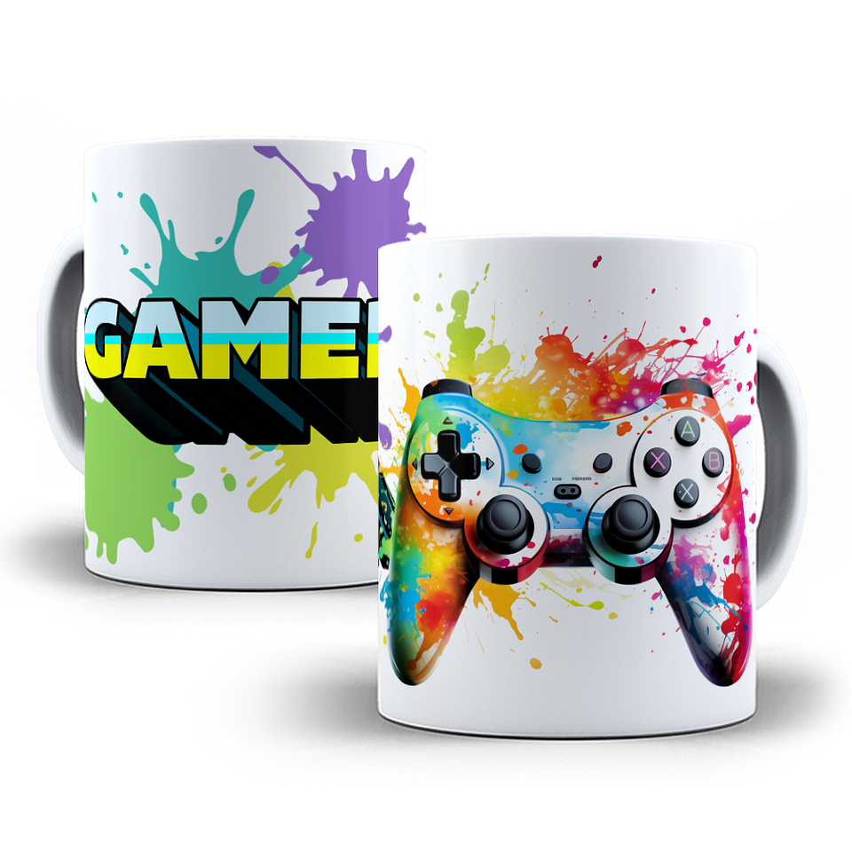 7 Artes para Canecas Gamer Arquivo em Jpg   5