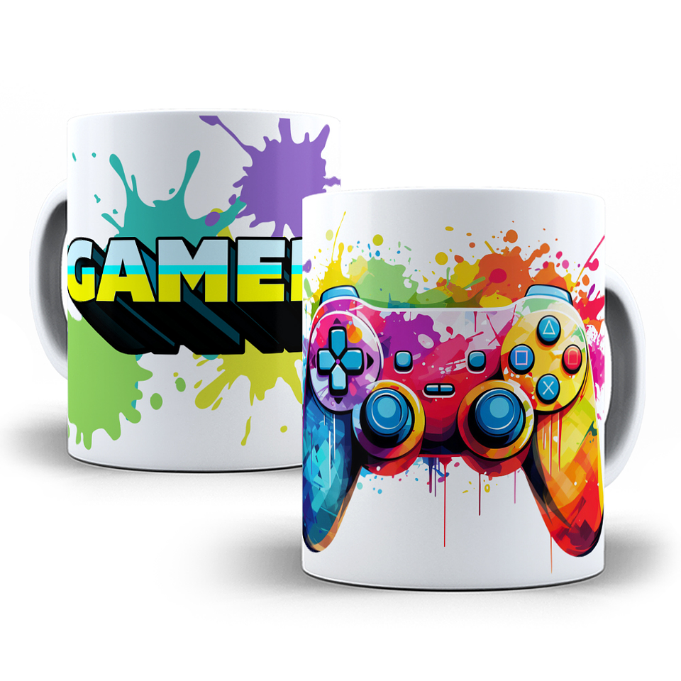 7 Artes para Canecas Gamer Arquivo em Jpg   7