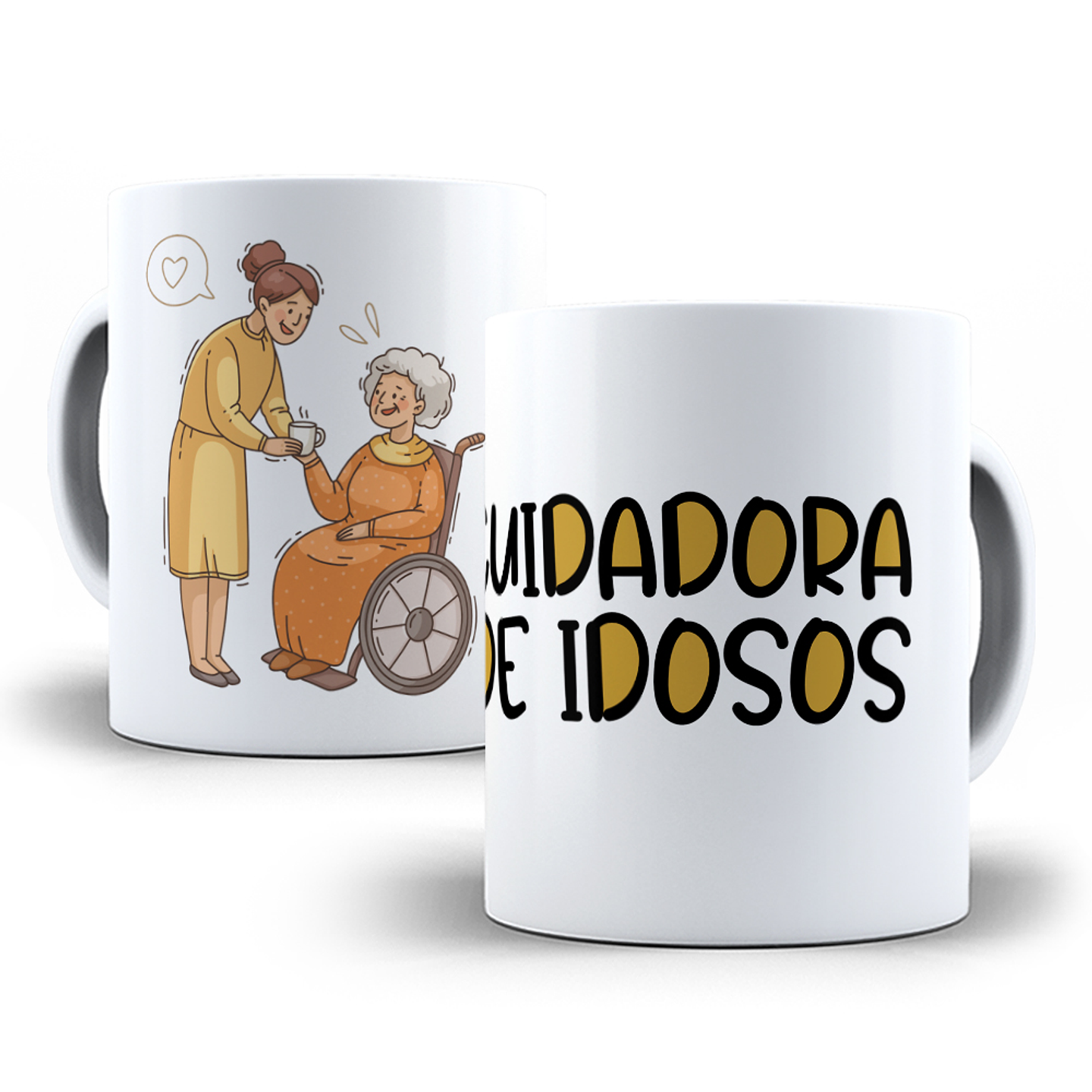 13 Artes para Canecas Profissões Arquivo em Jpg  11