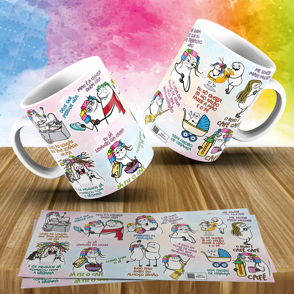 Arte Caneca Lavei as louças que tava jogada na pia e os meninos já começou com a gritaria Musica Grelo Parodia Arquivo em Jpg  1