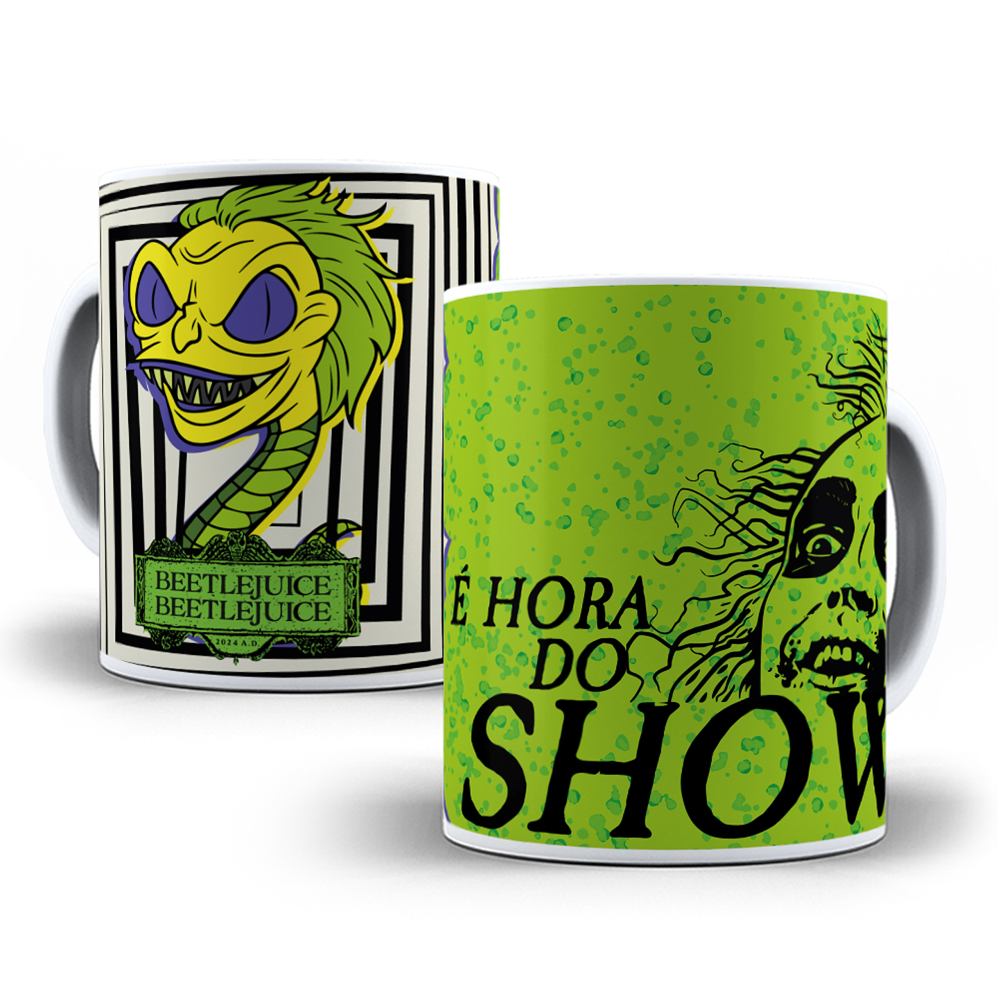 15 Artes para Canecas BeetleJuice Arquivo em em Jpg 5