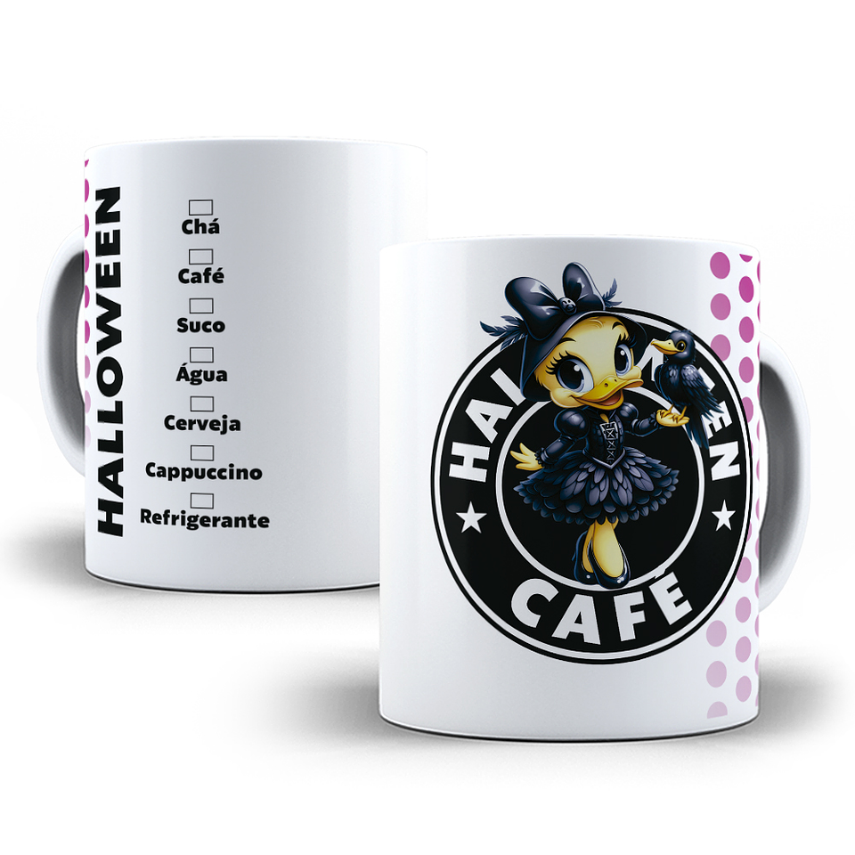 10 Artes para Caneca Halloween Starbucks Arquivo em Jpg  10