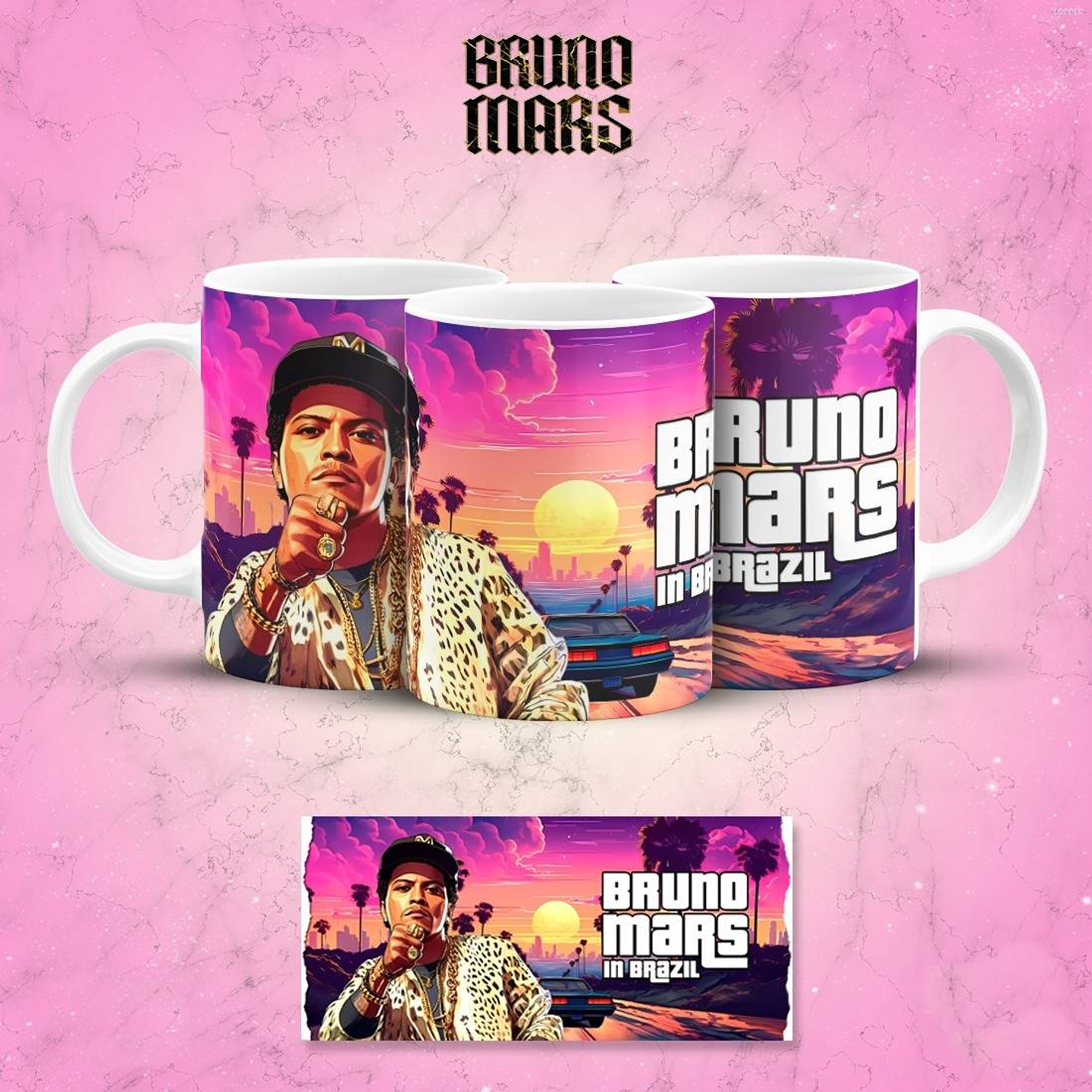 14 Artes para Canecas Bruno Mars Arquivo em Pdf 13