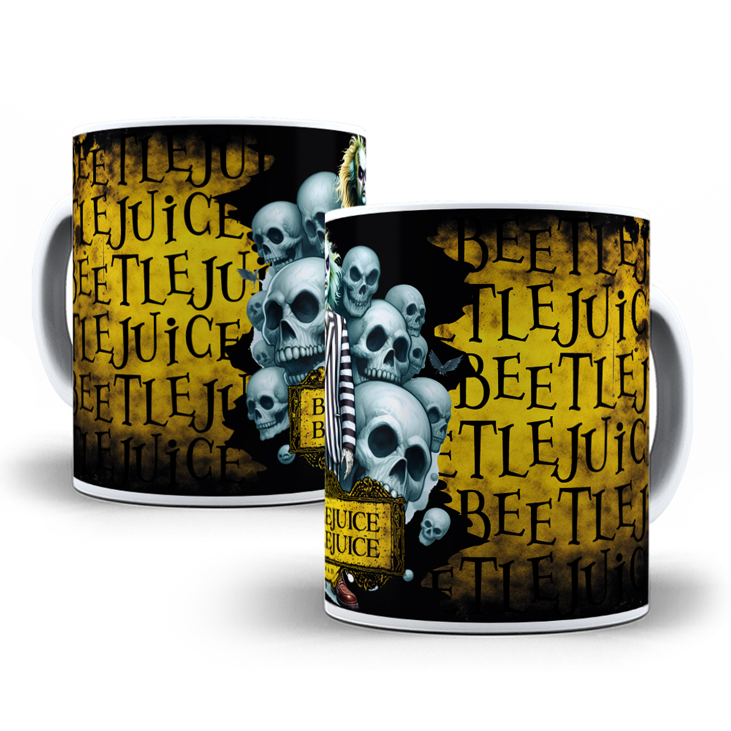 15 Artes para Canecas BeetleJuice Arquivo em em Jpg 11