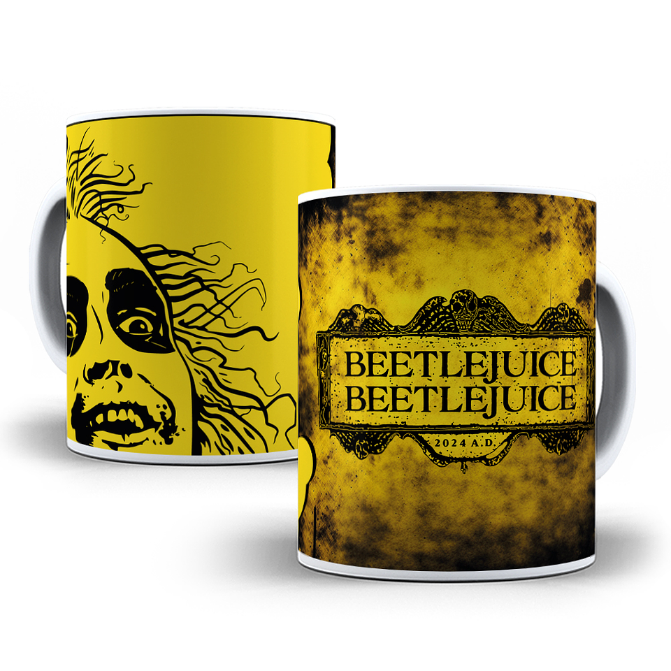 15 Artes para Canecas BeetleJuice Arquivo em em Jpg 13