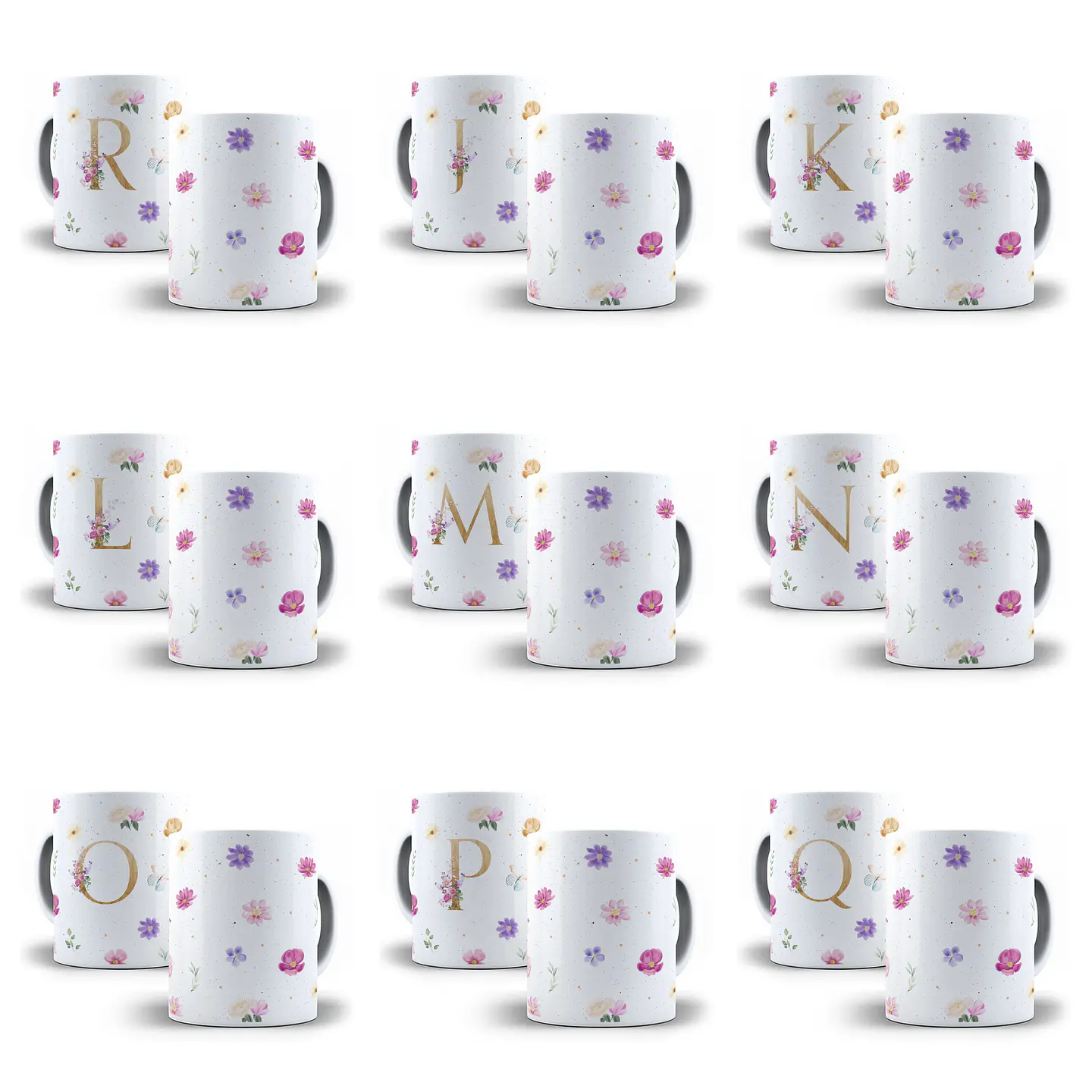 43 Artes para Caneca Alfabeto e Outras Arquivo Png  3