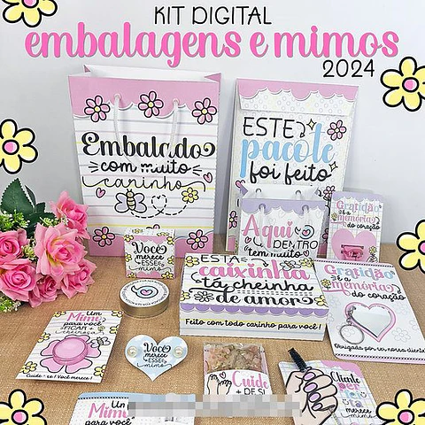 Arquivo de Corte Mimos para Clientes em Jpg