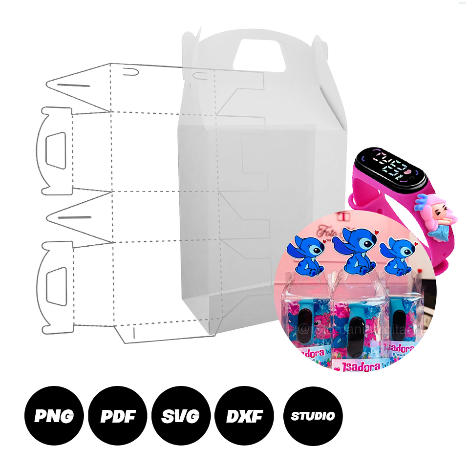 Arquivos Moldes Caixinhas em Formatos Diversos 3