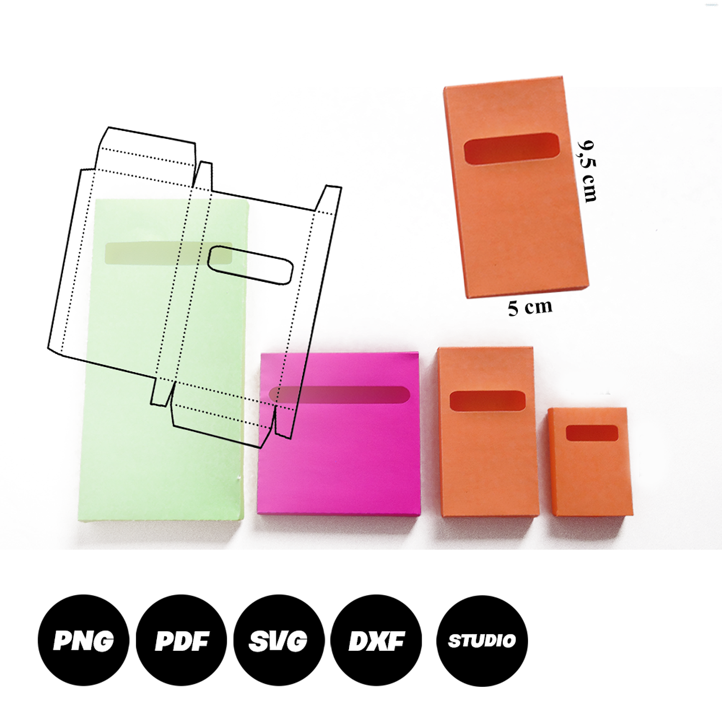 Arquivos Moldes Caixinhas em Formatos Diversos 4