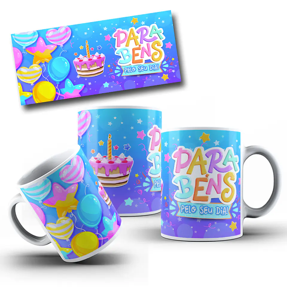 Arquivo de Corte mais Kit Aniversário em Png 4