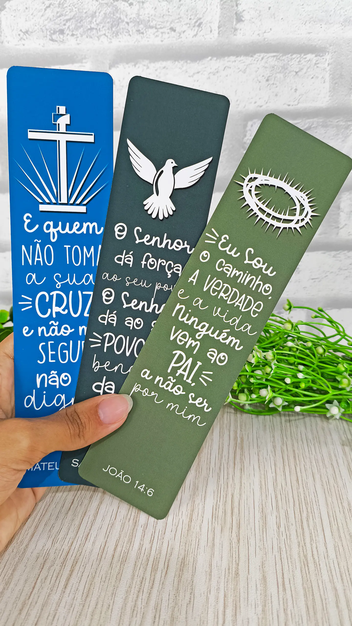 Arquivo Prontos para Imprimir Marcadores Frases Biblia em Jpg 3