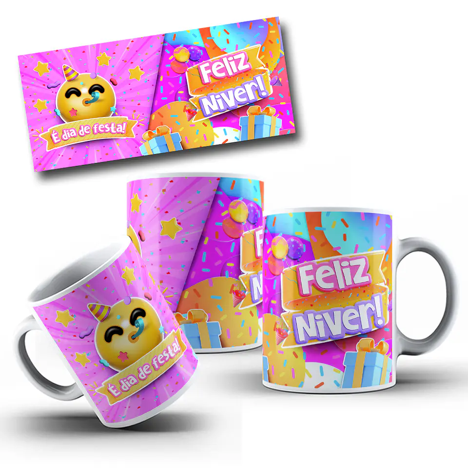 Arquivo de Corte mais Kit Aniversário em Png 9