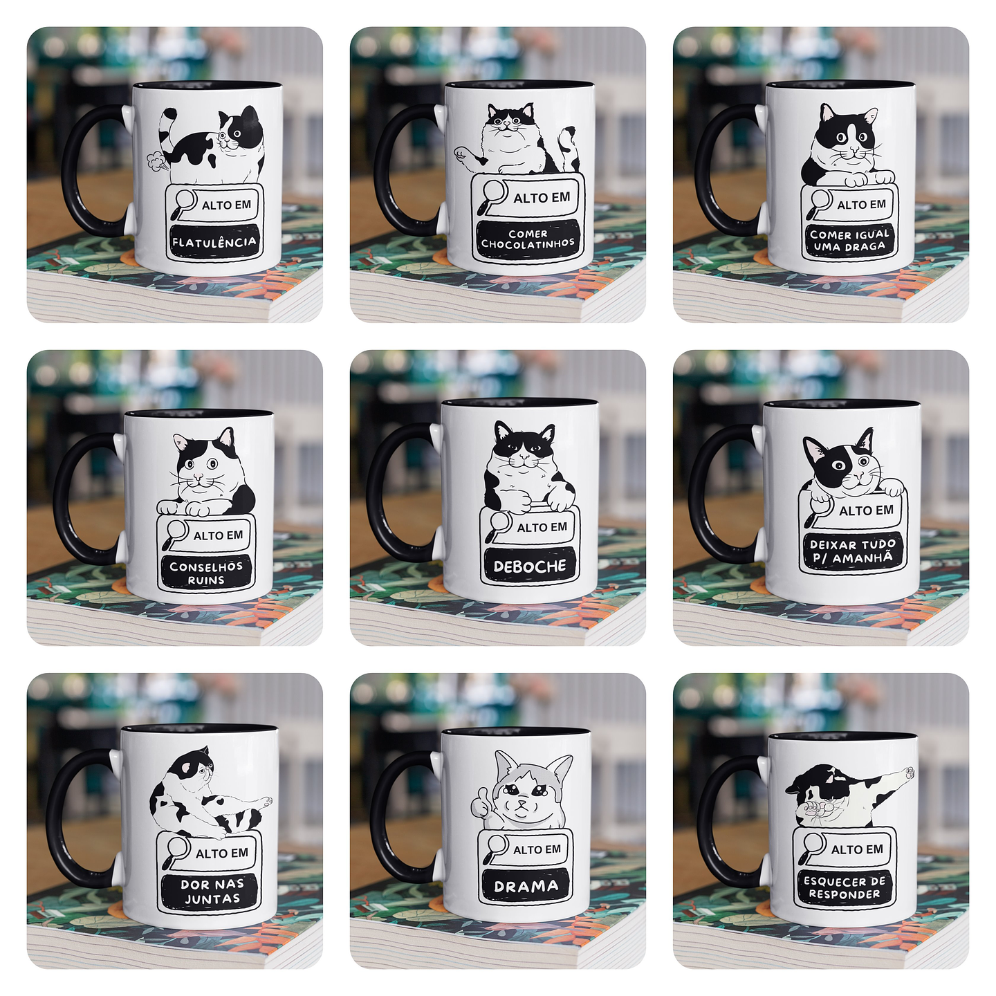 30 Artes para Caneca Versão Gatinhos Alto Arquivo em Jpg  5