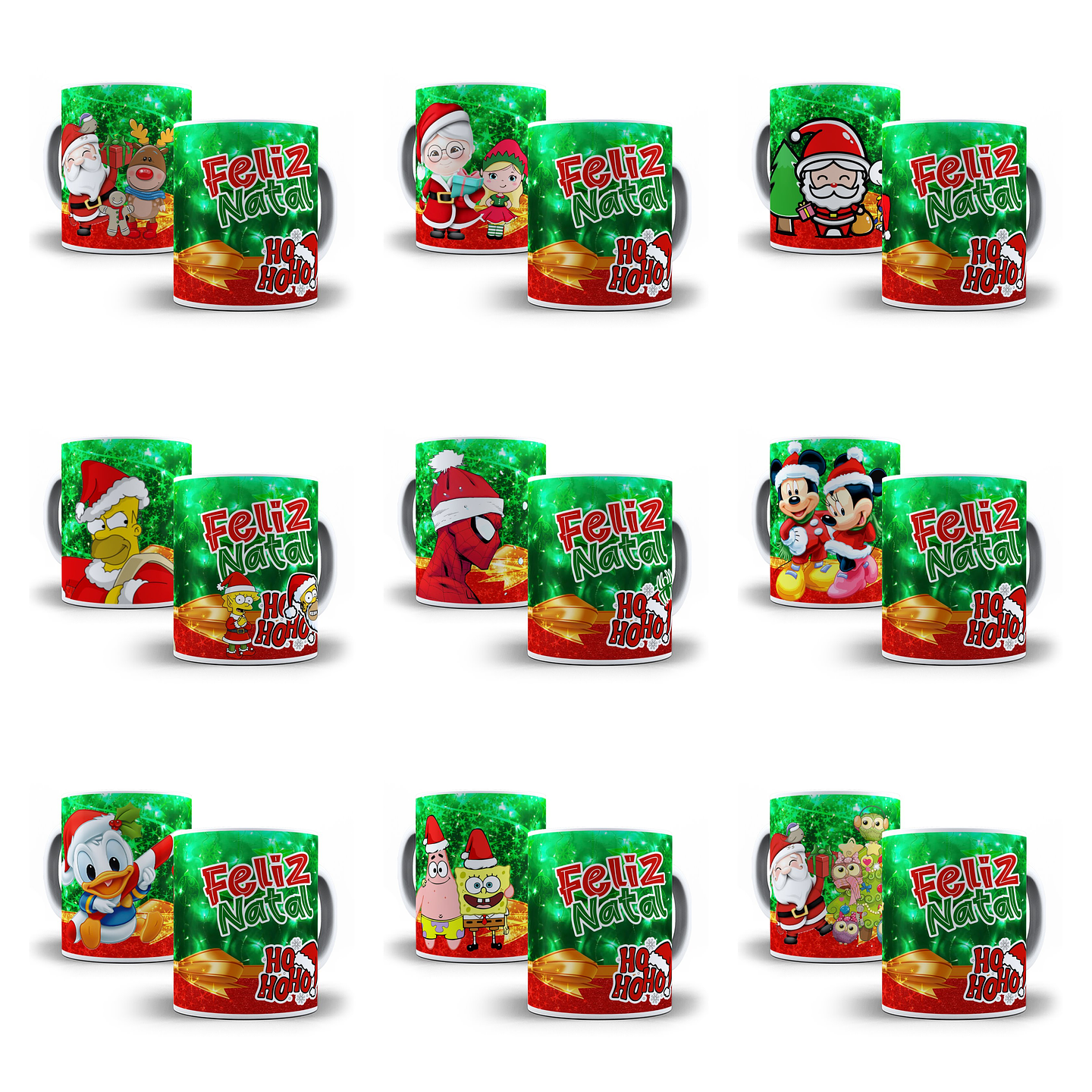 32 Artes para Caneca Natal Arquivo em Jpg   2