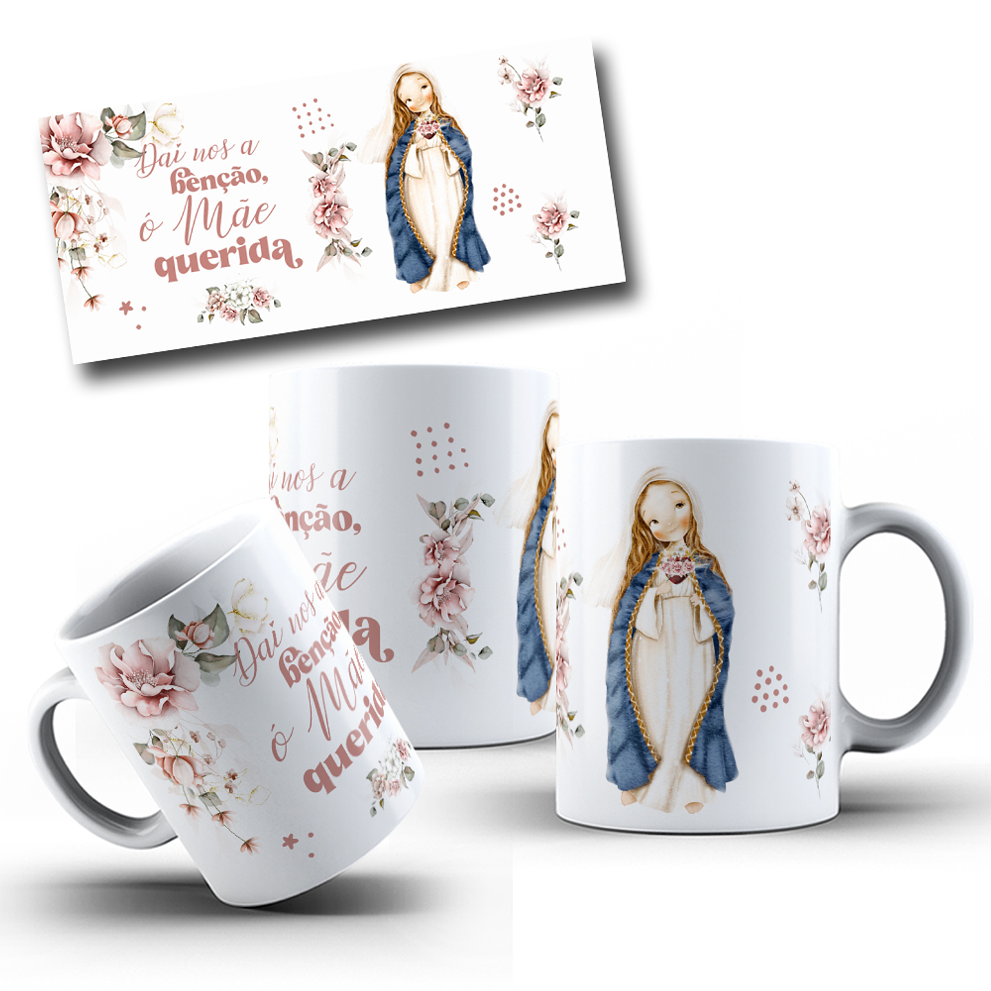 5 Artes para Caneca Nossa Senhora Arquivo em Jpg 6