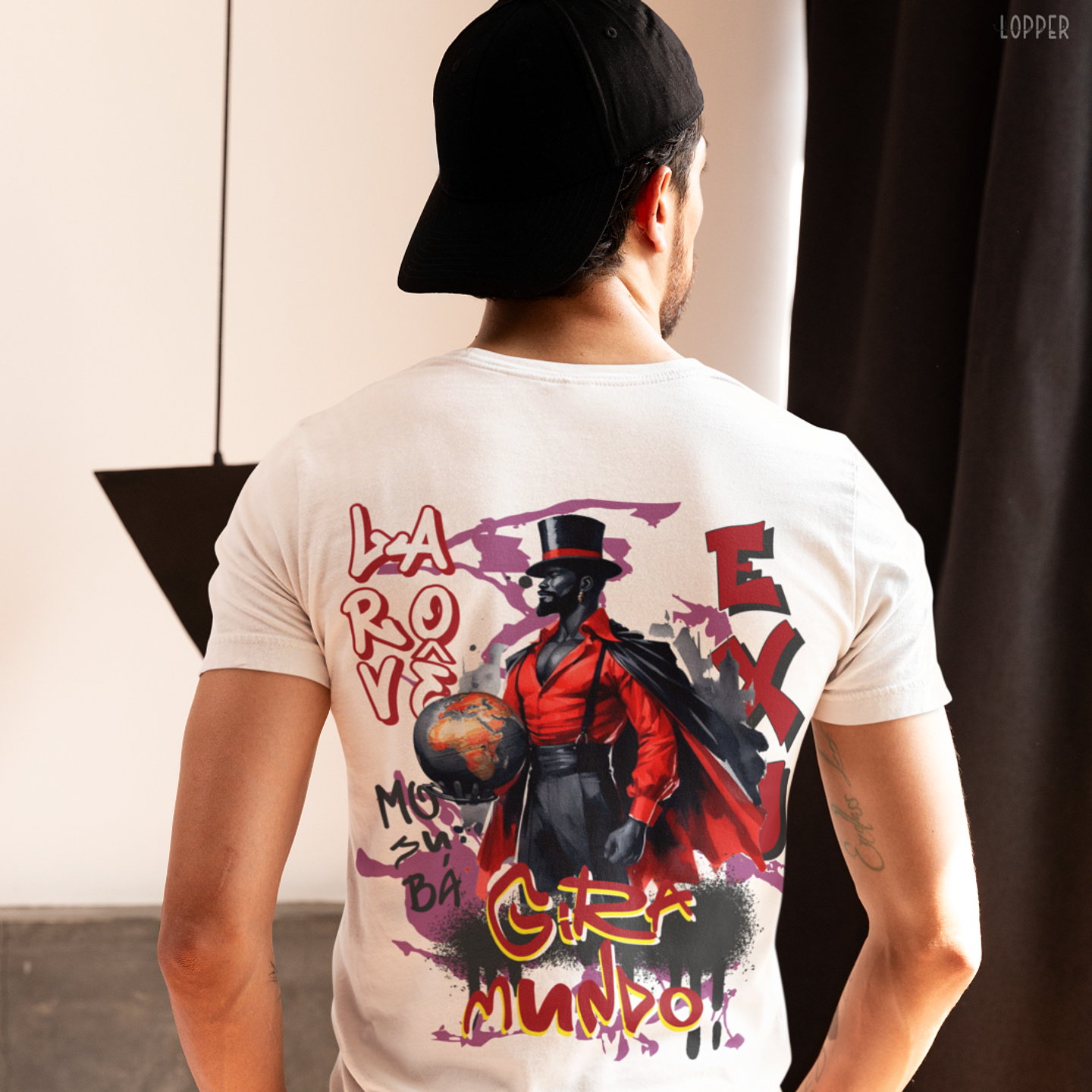 8 Artes para Camisa Exu Arquivo Editável  1