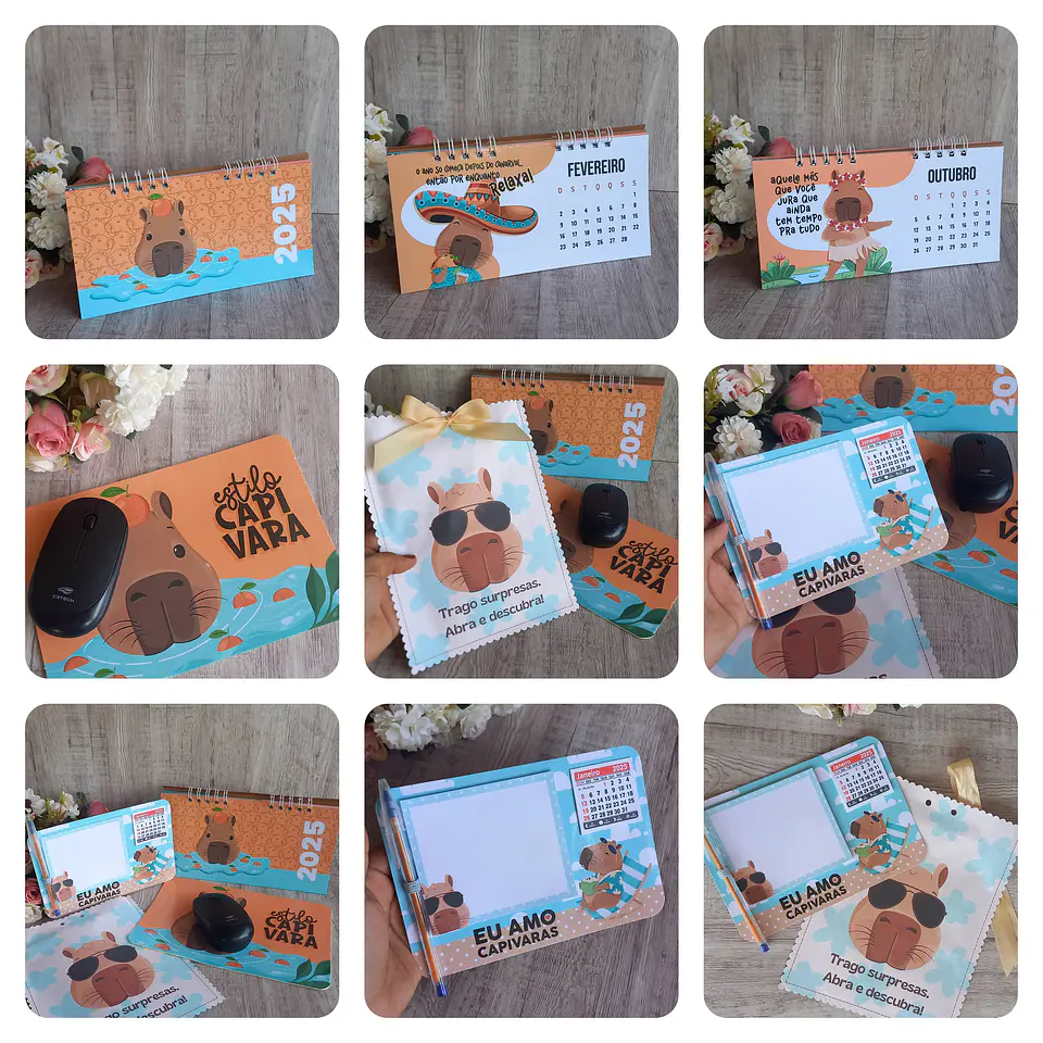 Arquivos de Corte Capivara em Pdf 1