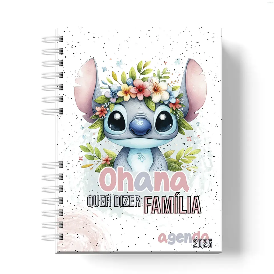 Arquivos Capas Agendas Stitch 2025 em Png  4