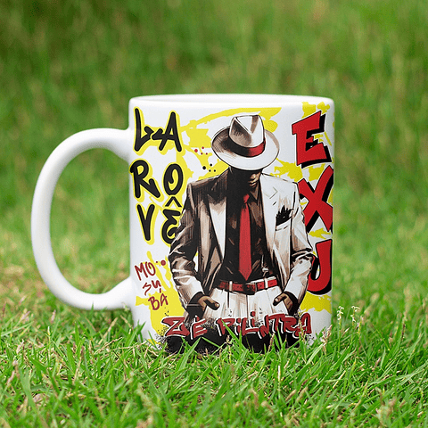 8 Artes para Caneca Exú Caveira Arquivo Editável