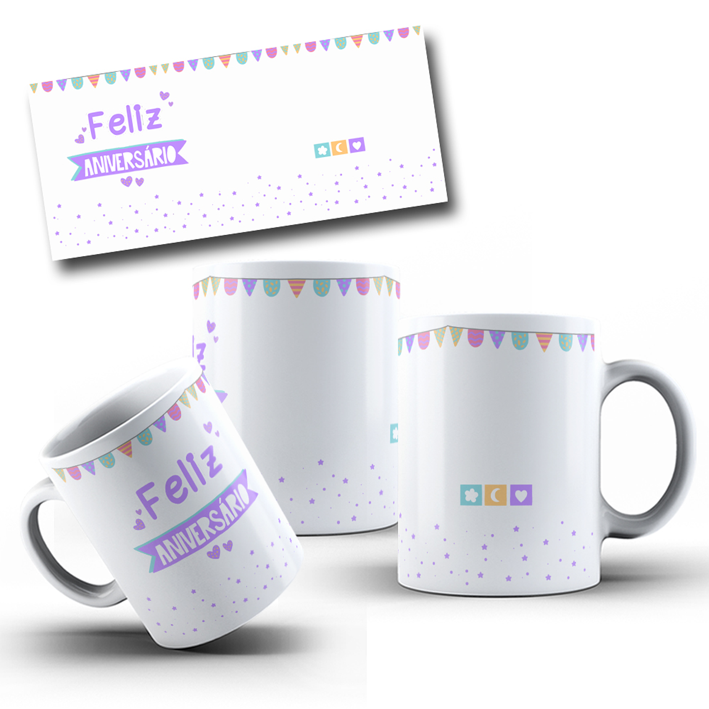 8 Artes para Camisa Aniversário Arquivo em Jpg 2