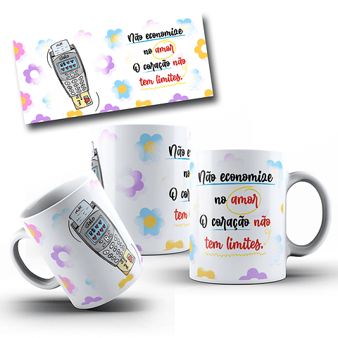 11 Artes para Caneca Marcas de Amor Dia dos Namorados Arquivo Editável