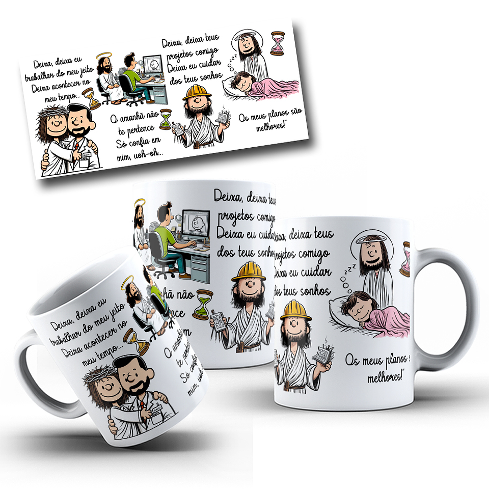 10 Artes para Caneca Louvores Frases Biblicas Arquivo em Jpg 8