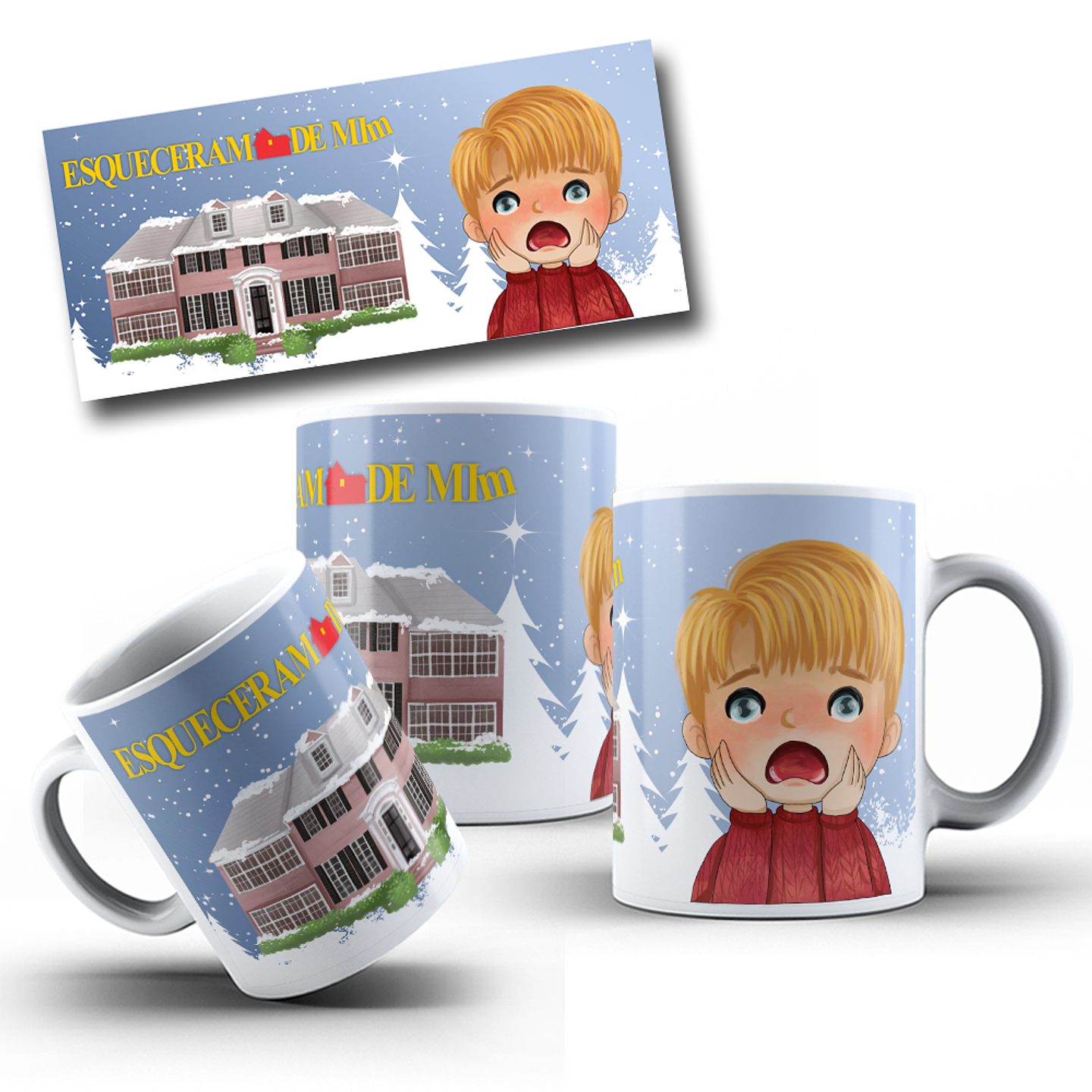 12 Artes para Caneca Esqueceram de Mim Filme Arquivo em Jpg  3