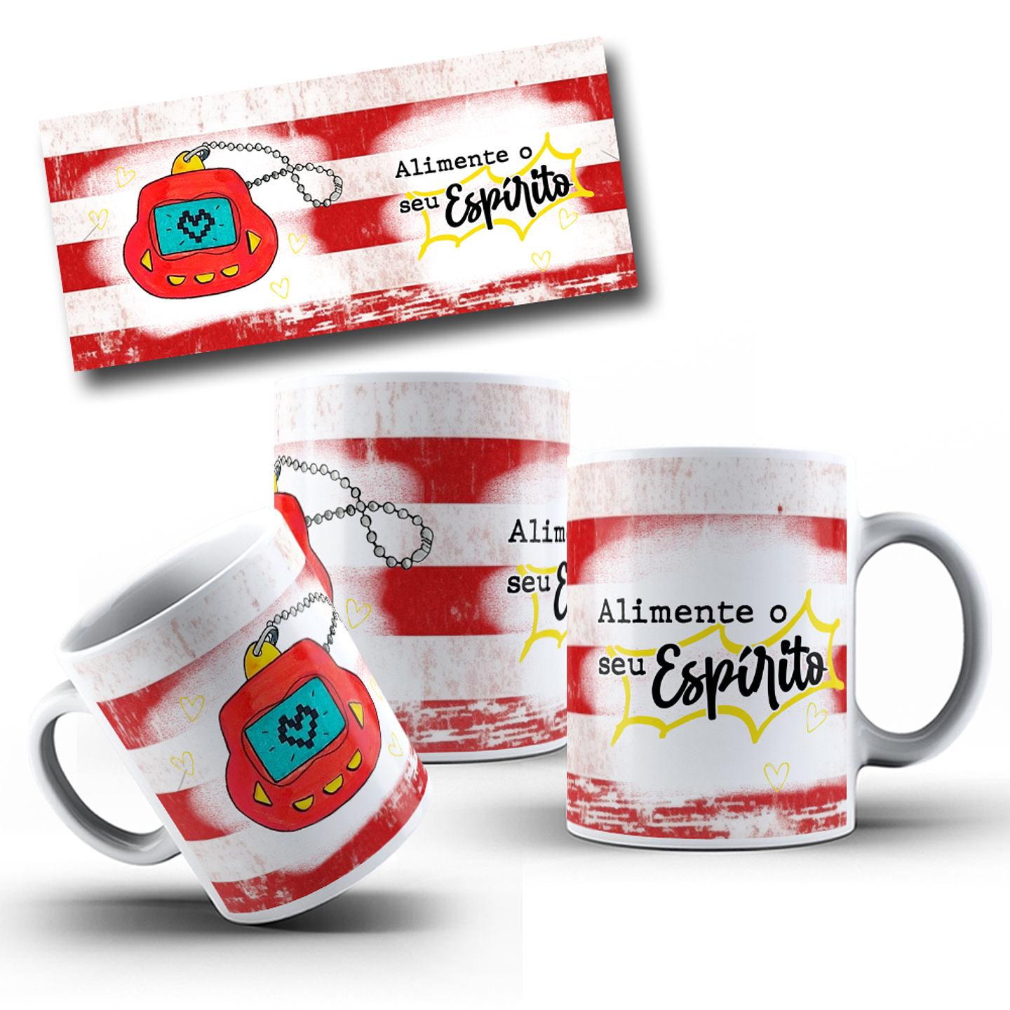 11 Artes para Caneca Marcas de Amor Dia dos Namorados Arquivo Editável 7