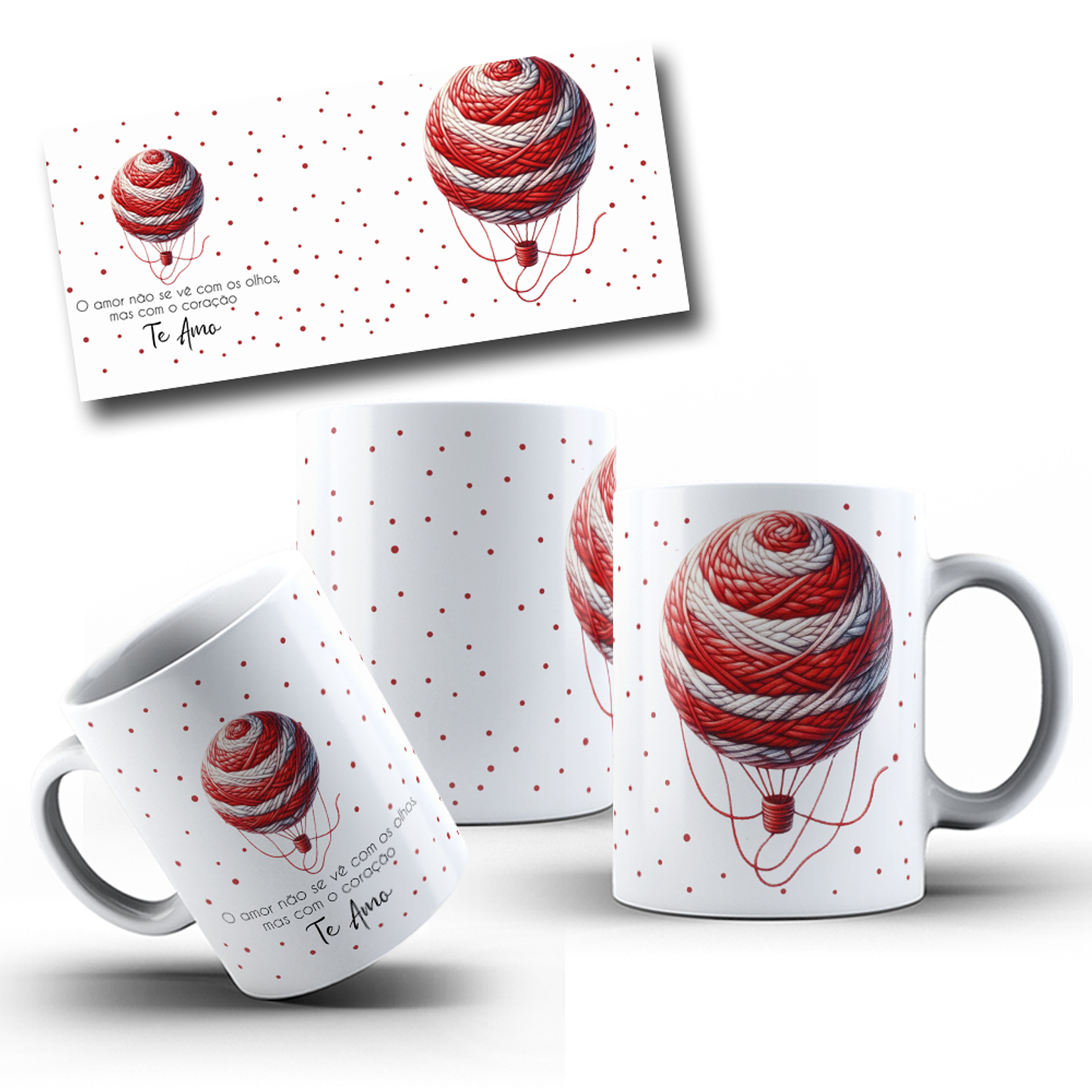 13 Artes para Caneca Dia dos Namorados Arquivo Editável 10