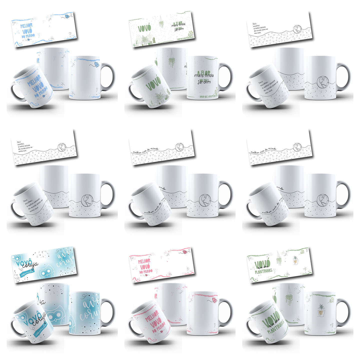 32 Artes para Caneca Dia dos Avós Arquivo em Jpg 3