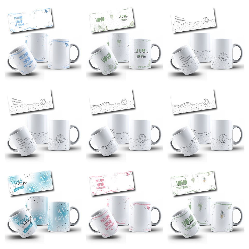 32 Artes para Caneca Dia dos Avós Arquivo em Jpg 3