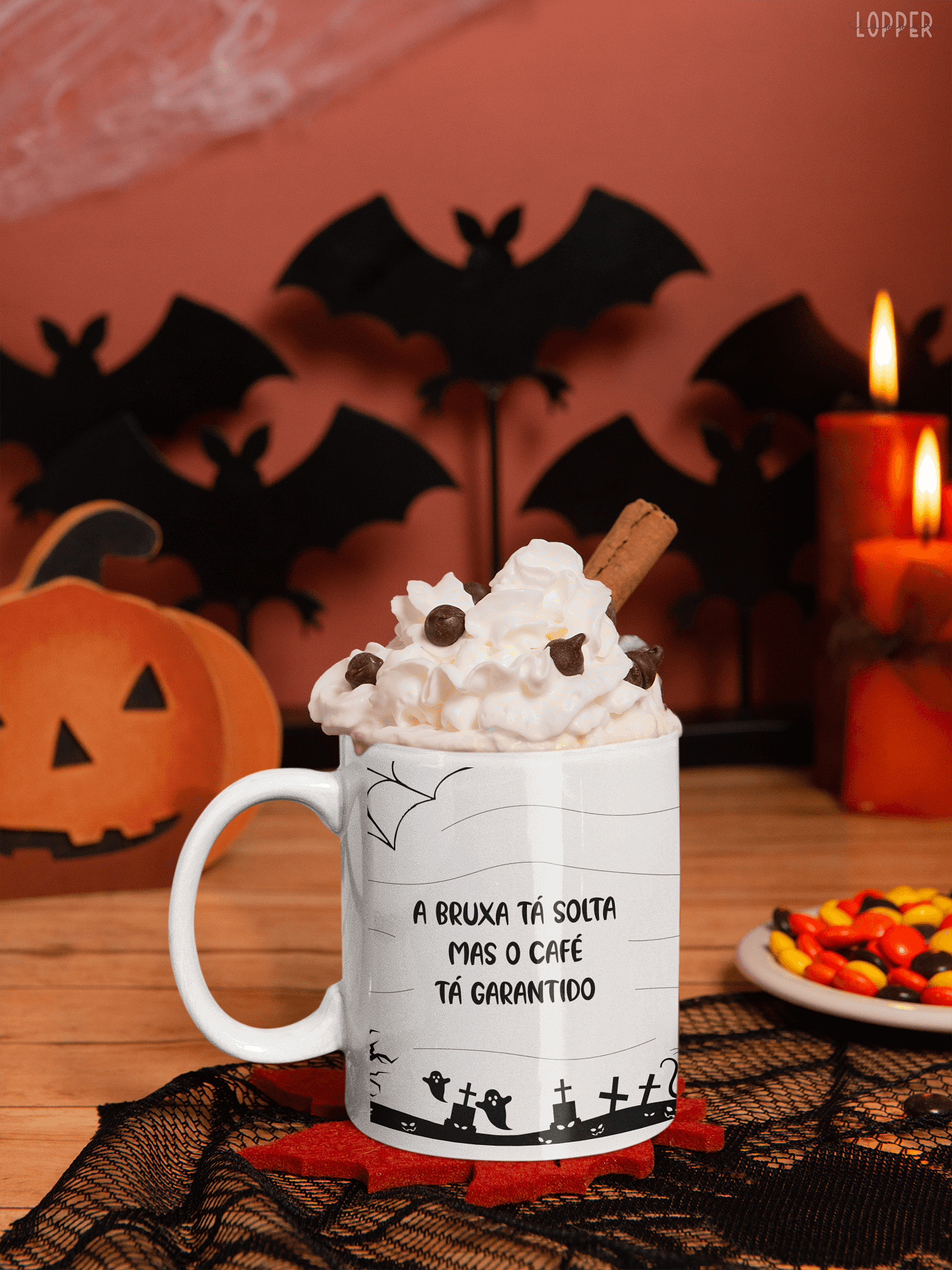 4 Artes para Caneca Halloween Arquivos em Jpg 3