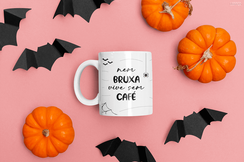 4 Artes para Caneca Halloween Arquivos em Jpg 7