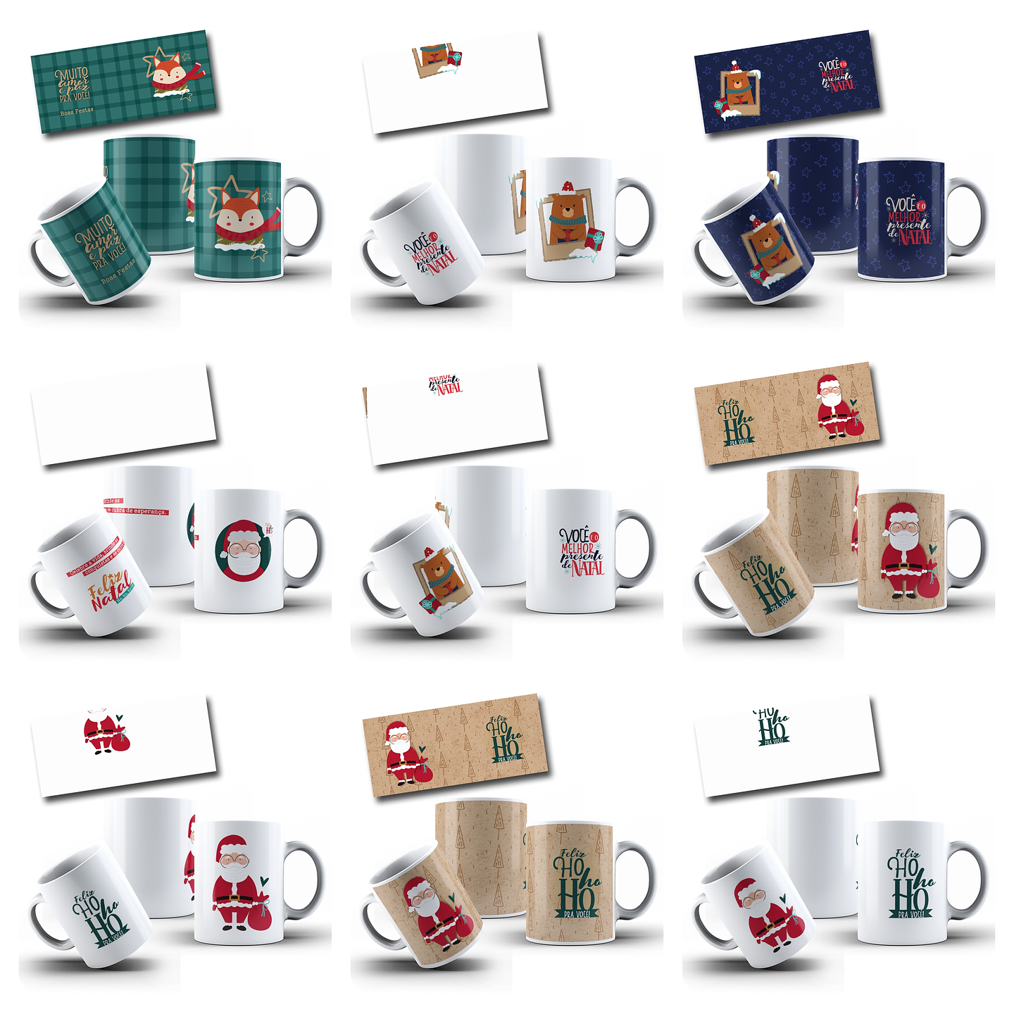 32 Artes para Caneca Natal Arquivo em Jpg 3