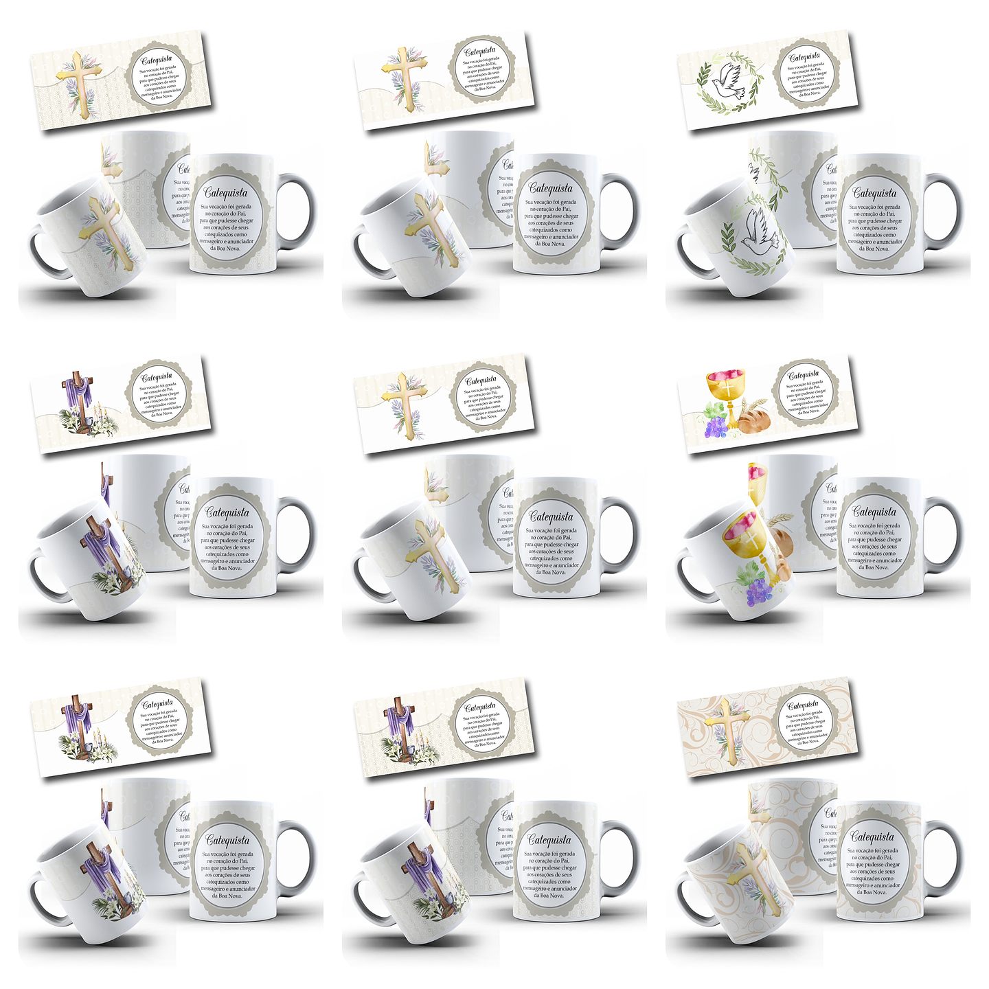 36 Artes para Caneca Catequista Arquivo em Jpg 4