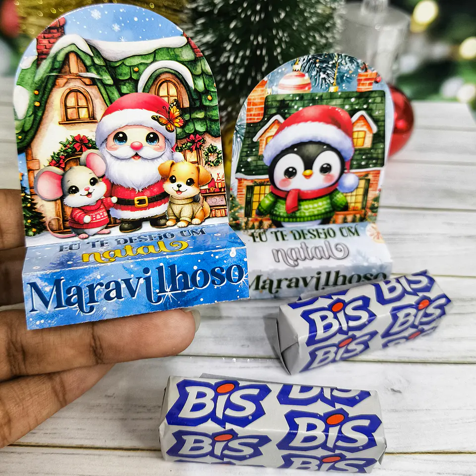 Arquivos de Corte Mimos Papai Noel Natal em Png 4