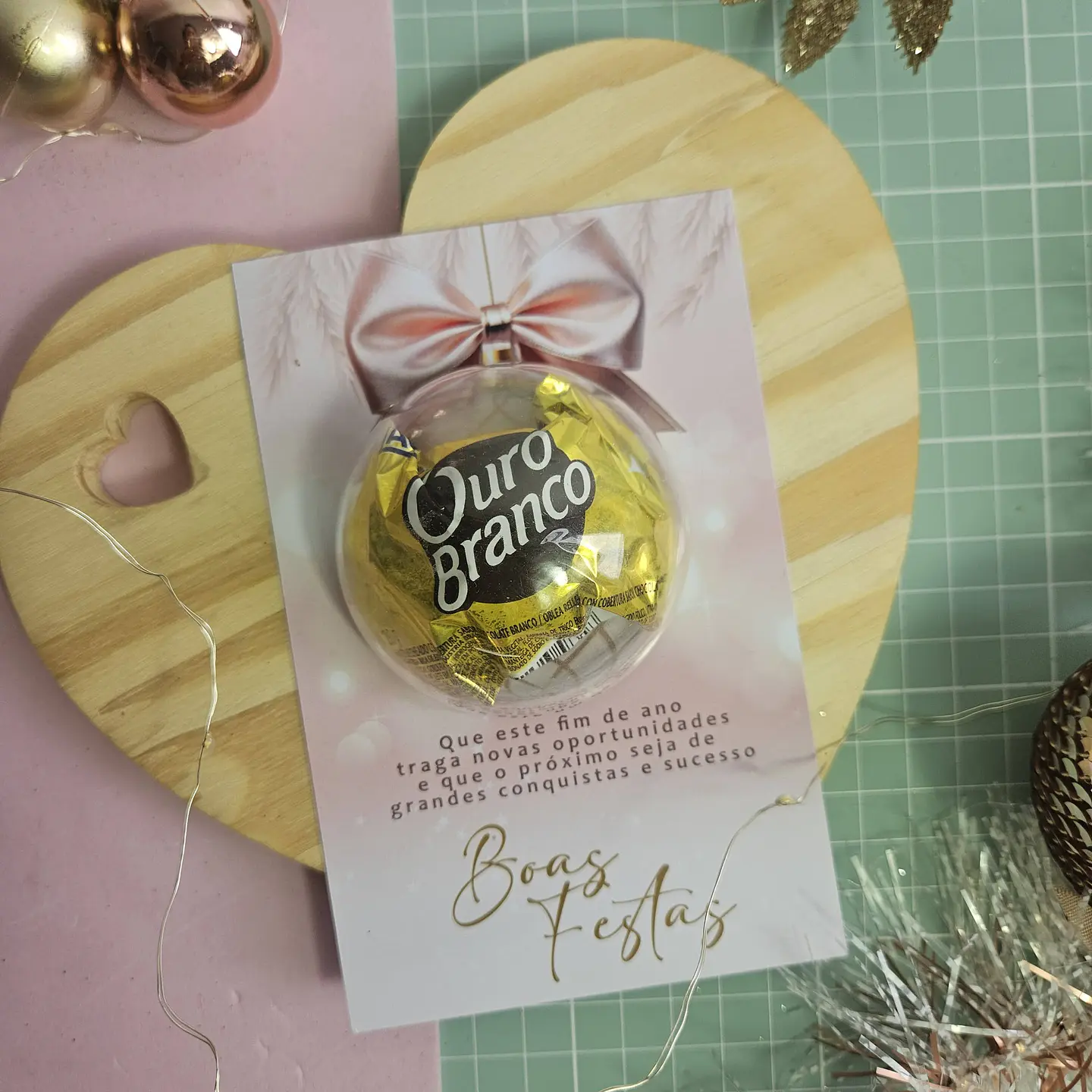 Arquivos de Corte Mimos Natal Rosa em Pdf   2