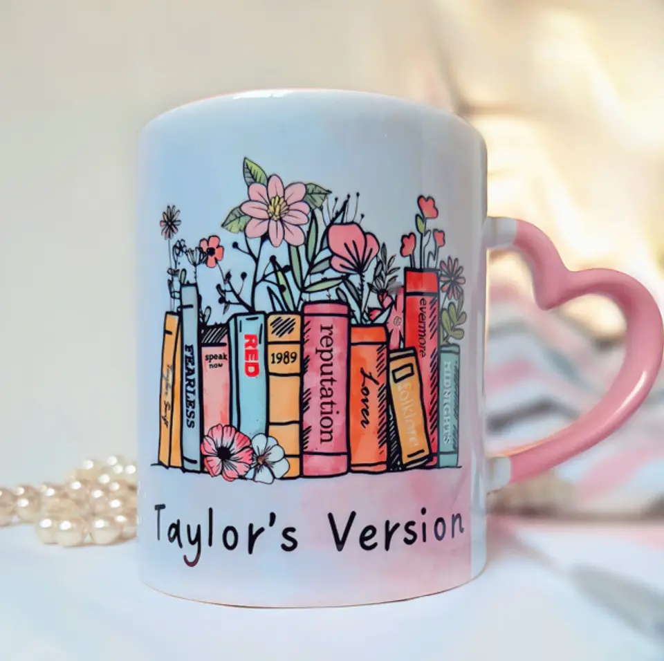 Arte para Caneca Taylor Swift The Eras Arquivo em Jpg   2