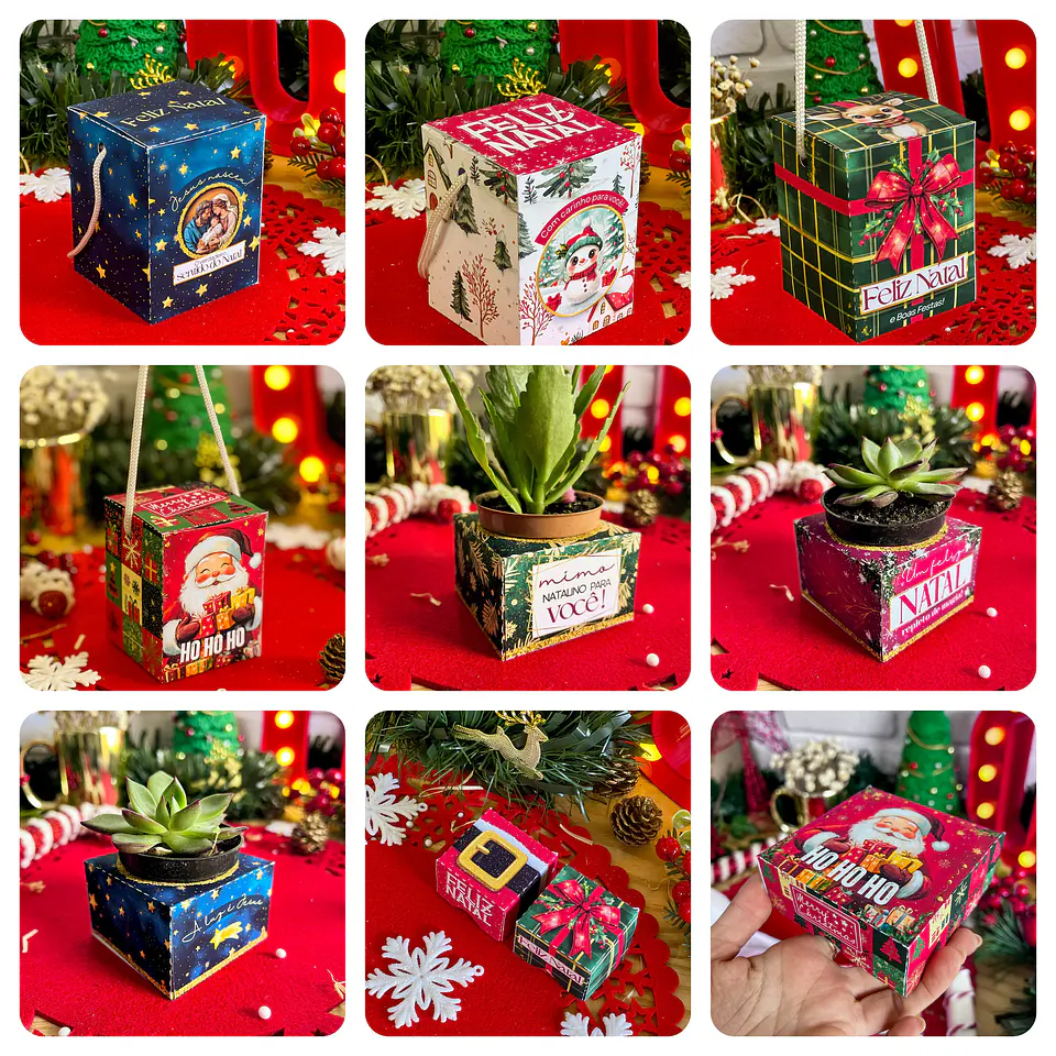 Arquivos de Corte Mimos Prontos Natal em Studio 6