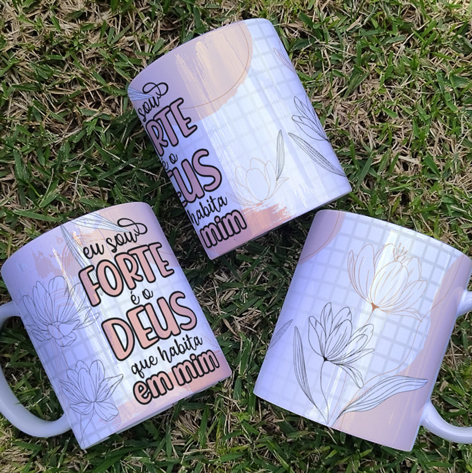 8 Artes para Caneca Frases Evangelicas Arquivo em Jpg  2