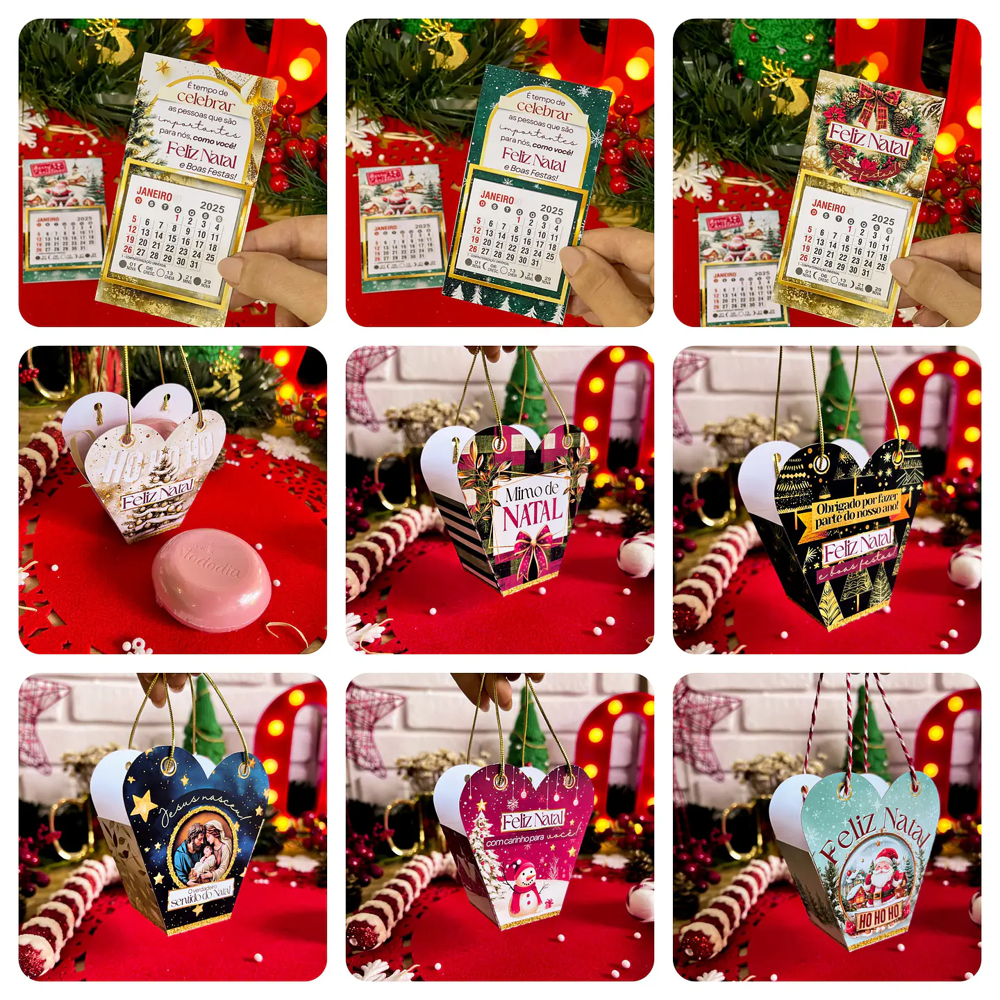 Arquivos de Corte Mimos Prontos Natal em Studio 9