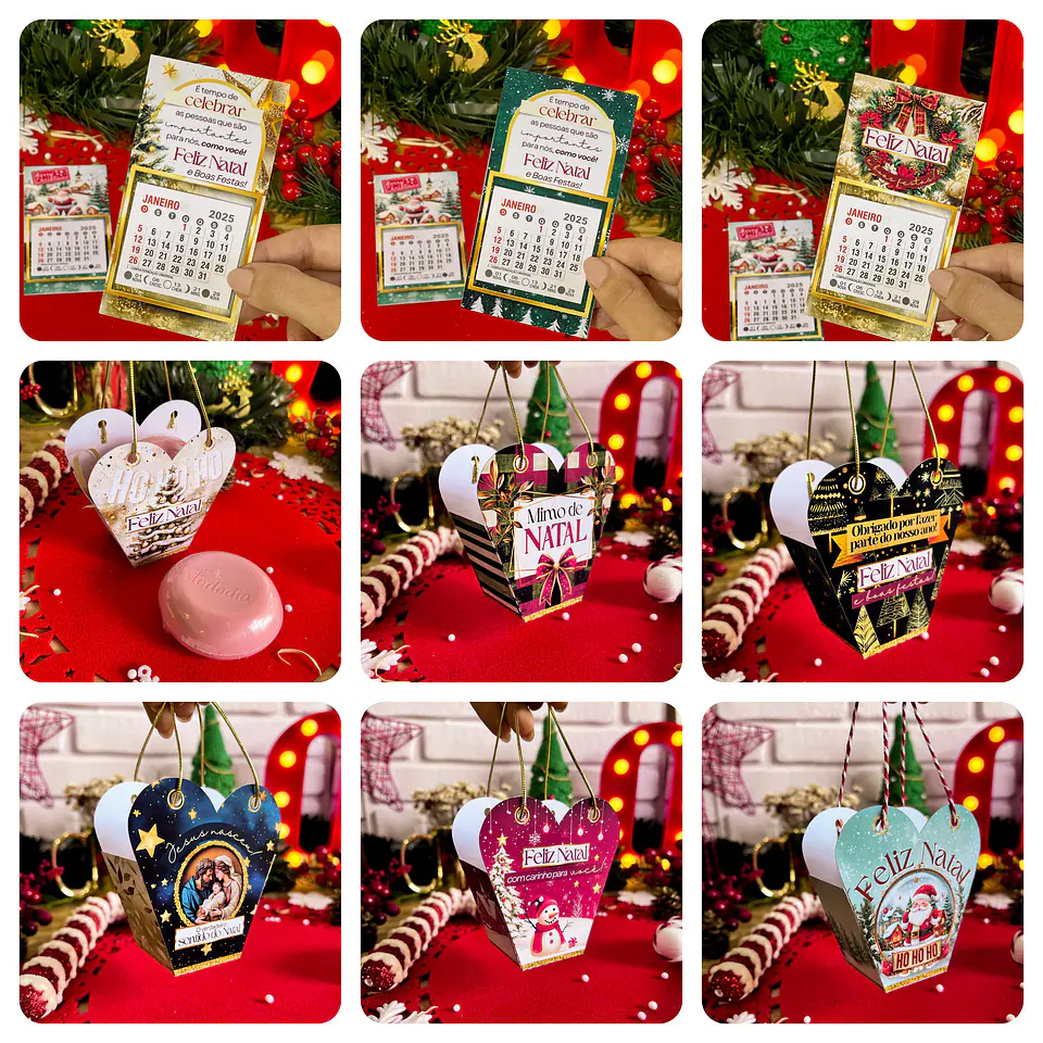 Arquivos de Corte Mimos Prontos Natal em Studio 9